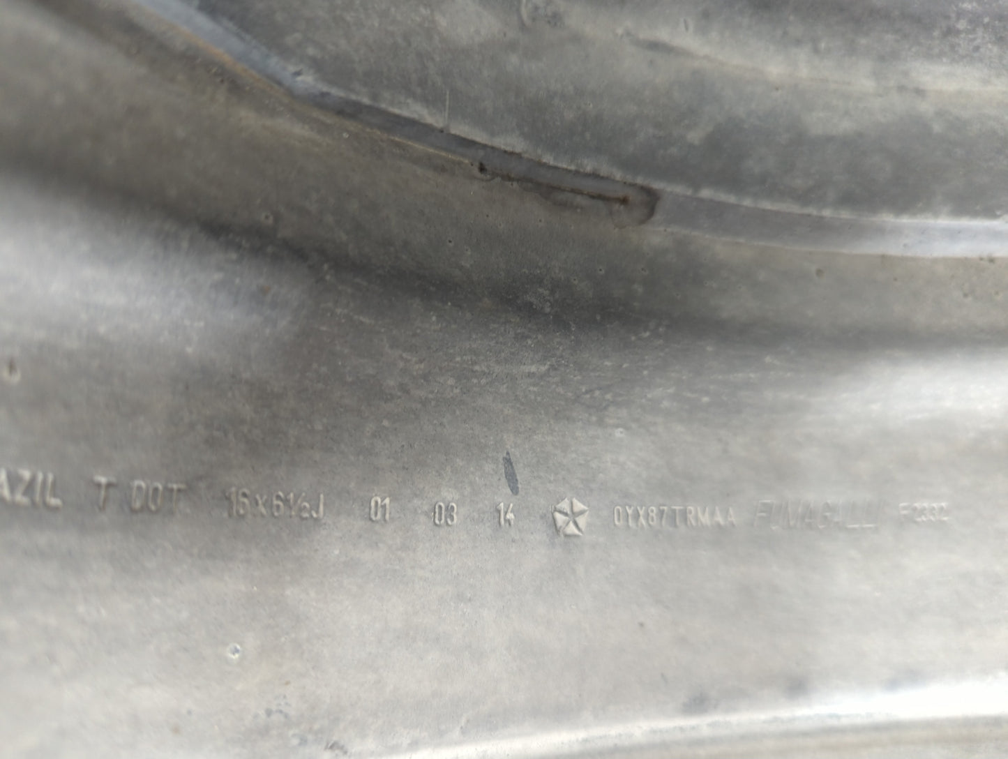 2007-2017 Jeep Patriot Spare Donut Tire Wheel Rim Oem - Oemusedautoparts1.com