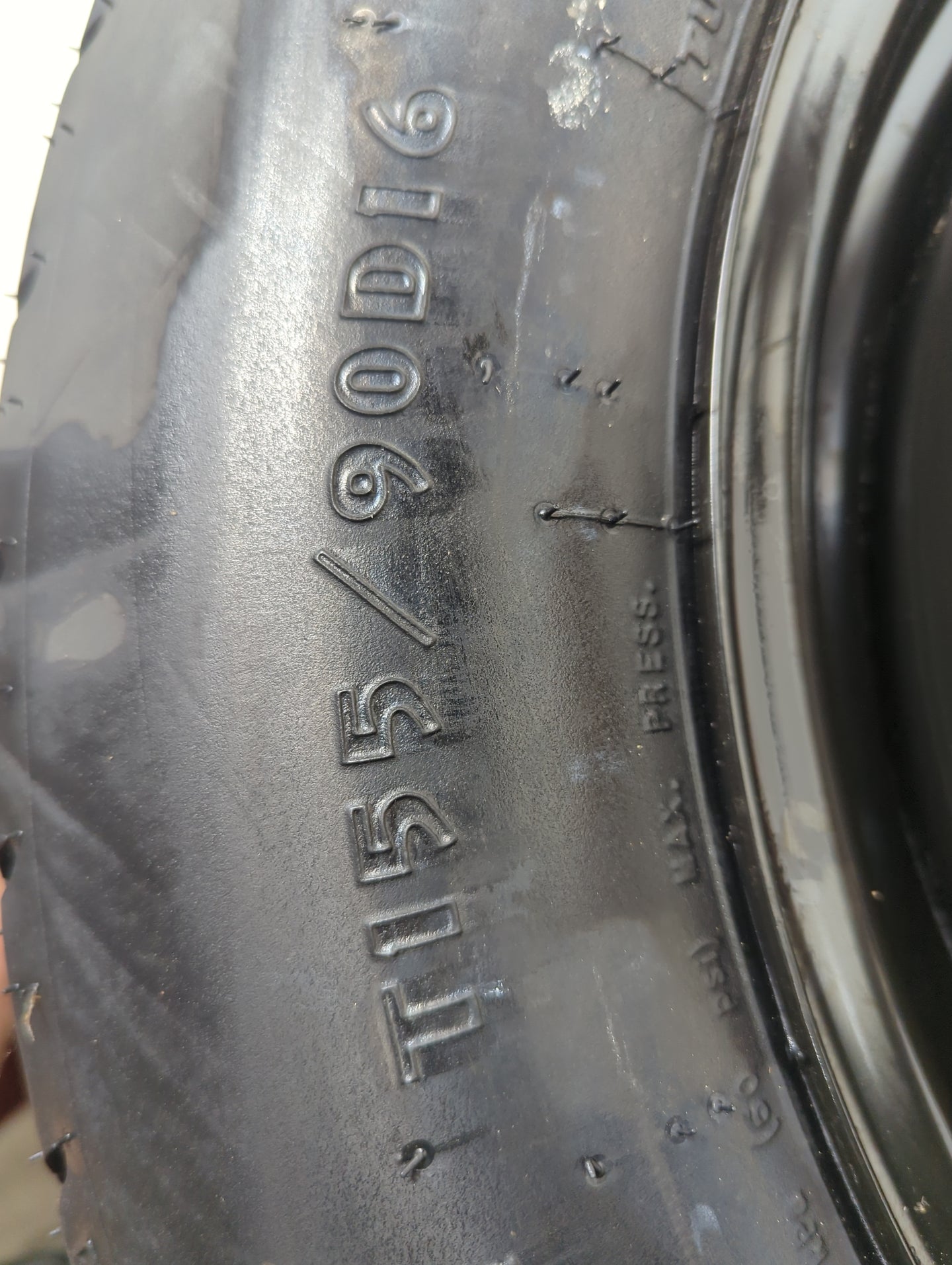 2007-2017 Jeep Patriot Spare Donut Tire Wheel Rim Oem 1213562 - Oemusedautoparts1.com