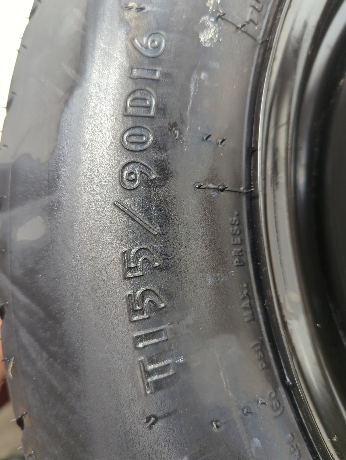 2007-2017 Jeep Patriot Spare Donut Tire Wheel Rim Oem 1213562 - Oemusedautoparts1.com