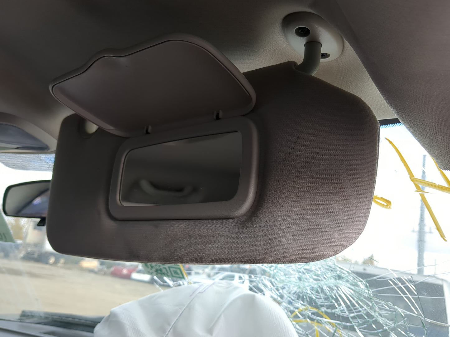 2010-2017 Jeep Patriot Sun Visor Shade Replacement Passenger Right Mirror Fits Fits 2010 2011 2012 2013 2014 2015 2016 2017 