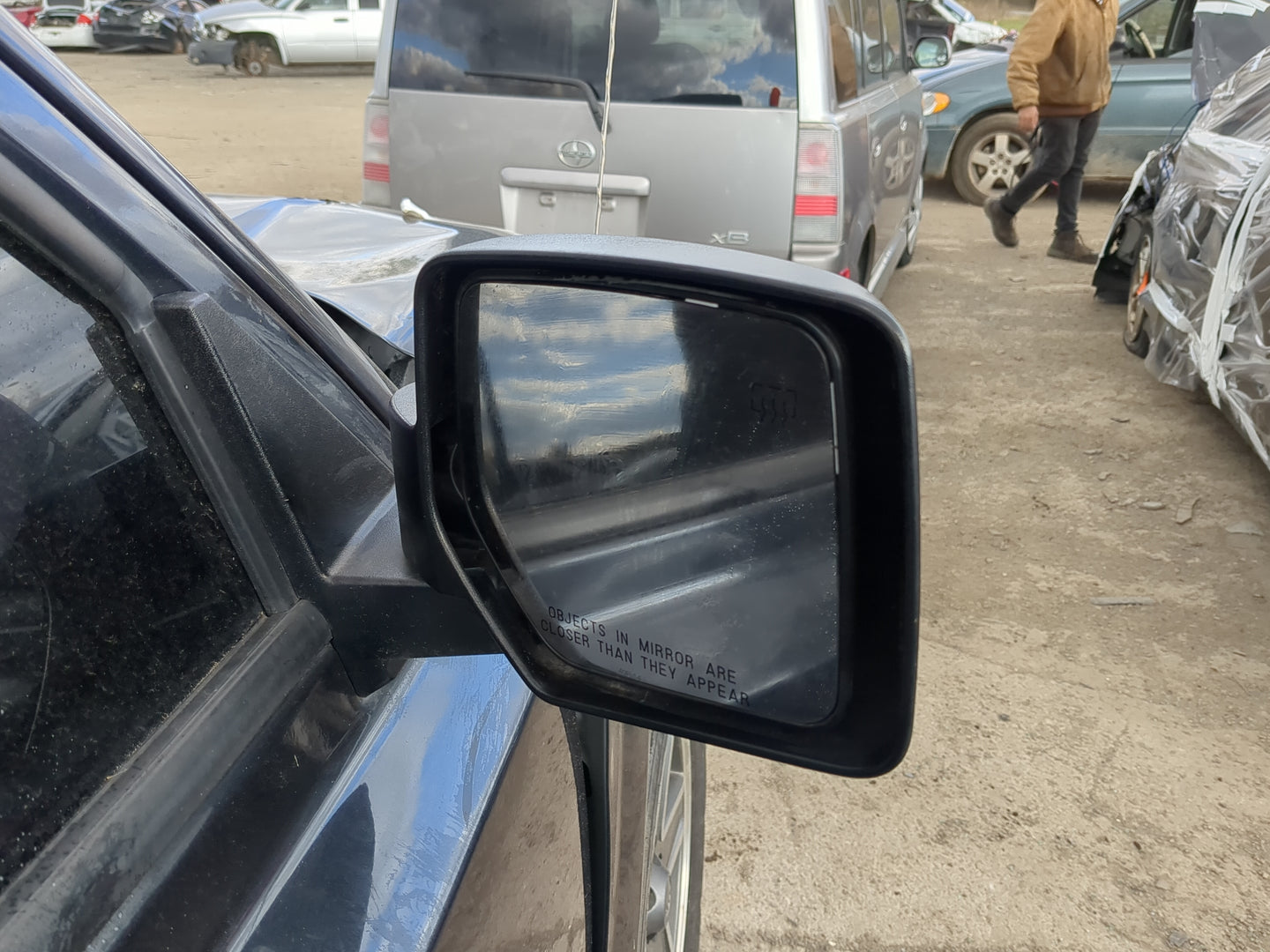 2013-2015 Jeep Patriot Side Mirror Replacement Passenger Right View Door Mirror Fits Fits 2013 2014 2015 OEM Used Auto Parts