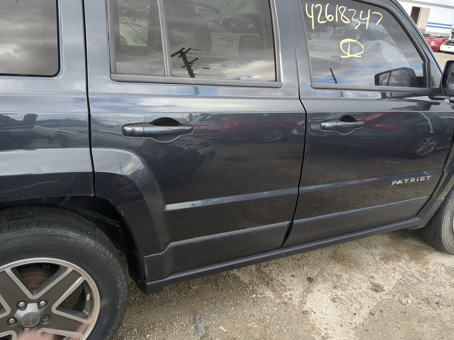2011-2017 Jeep Patriot Passenger Rear Door Oem - Oemusedautoparts1.com