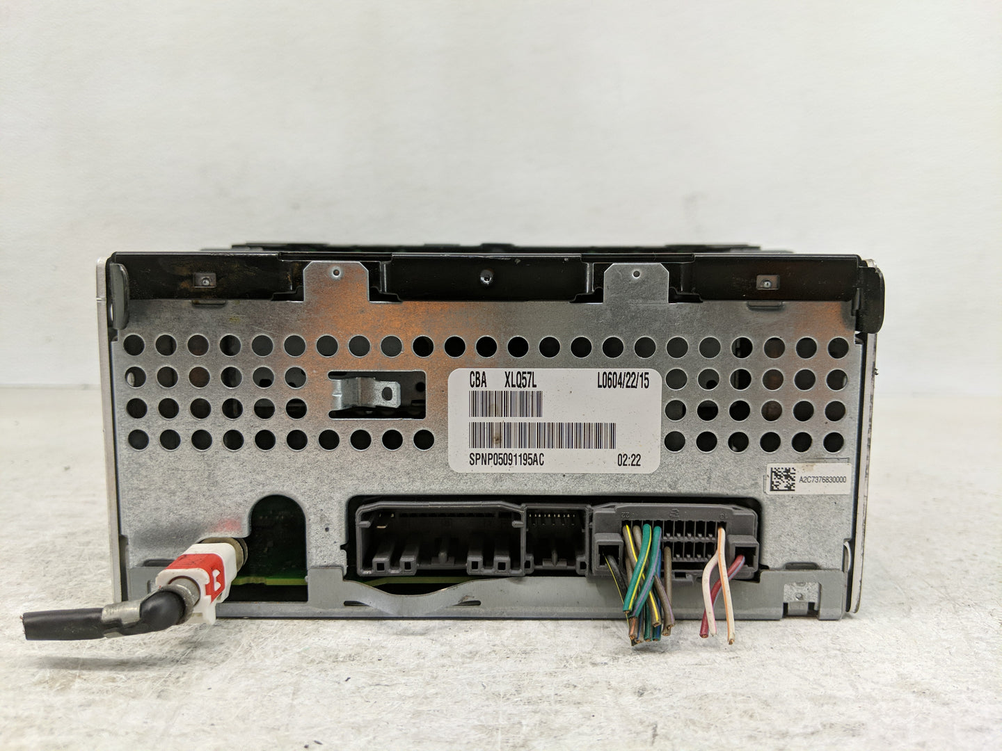 2012-2017 Jeep Patriot Radio AM FM Cd Player Receiver Replacement P/N:P05091195AC Fits Fits 2012 2013 2014 2015 2016 2017 OE