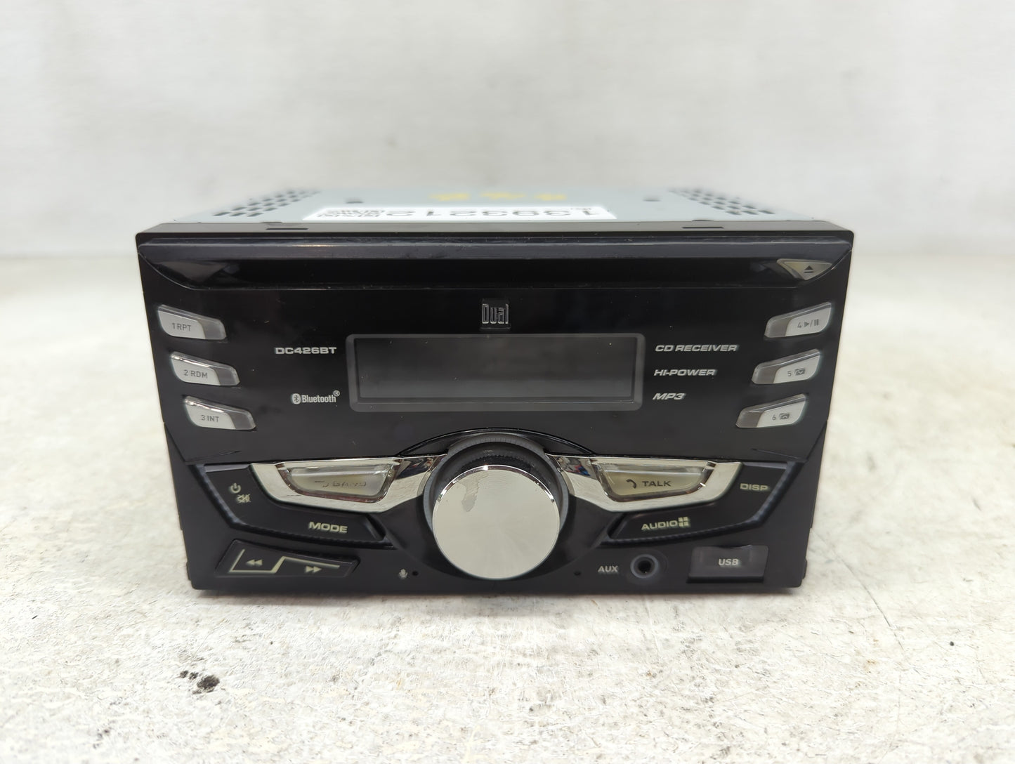 2015 Jeep Patriot Radio AM FM Cd Player Receiver Replacement P/N:DC426BT Fits OEM Used Auto Parts - Oemusedautoparts1.com