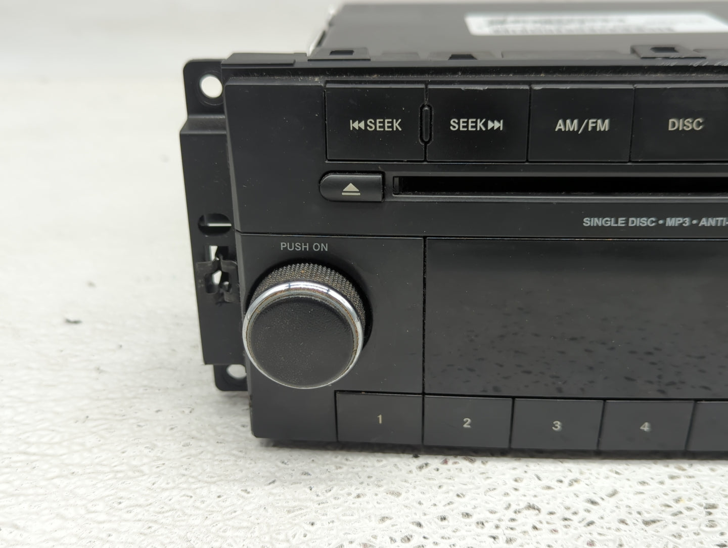 2012-2017 Jeep Patriot Radio AM FM Cd Player Receiver Replacement P/N:P05091195AC Fits Fits 2012 2013 2014 2015 2016 2017 OE