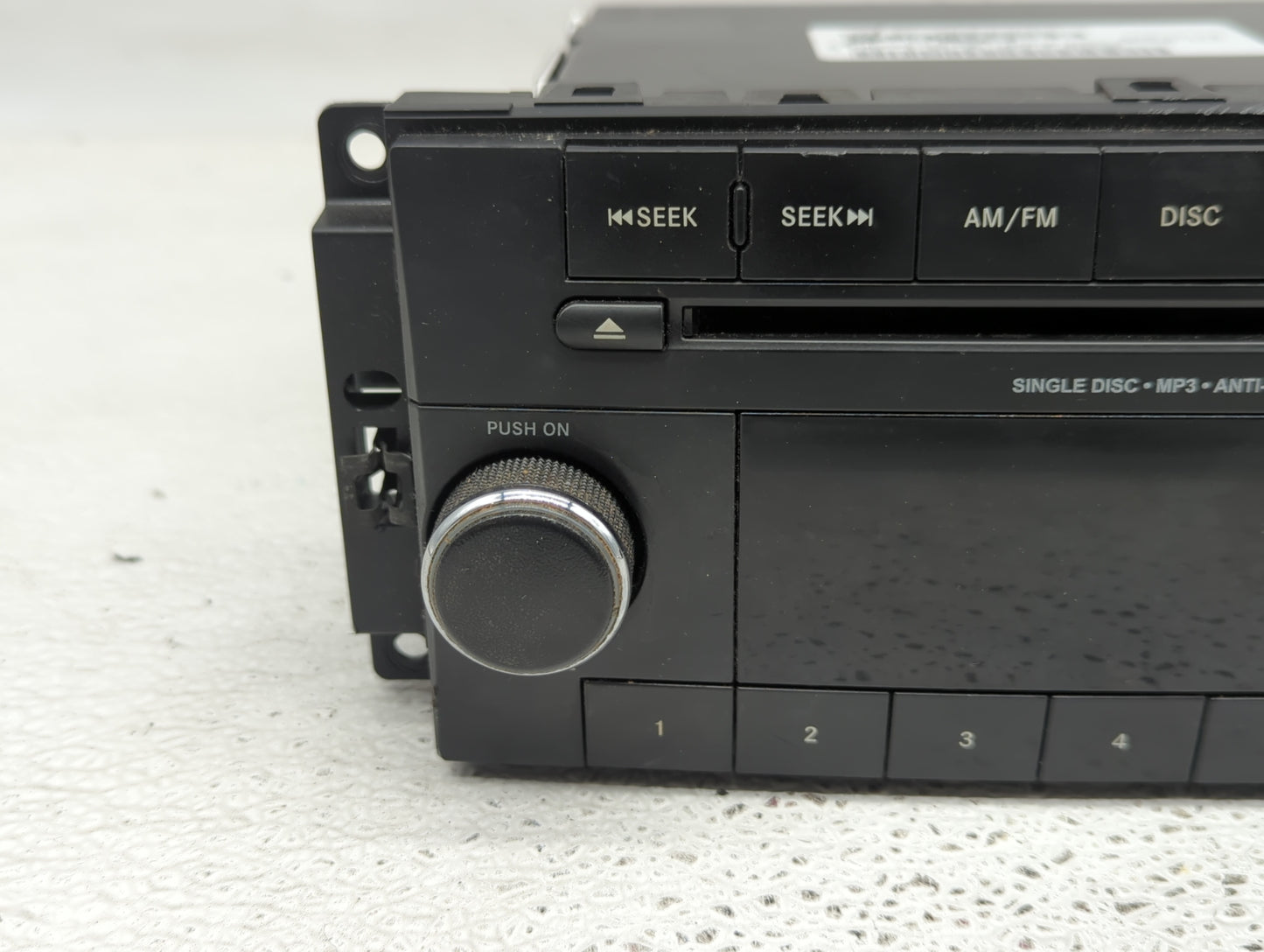 2012-2017 Jeep Patriot Radio AM FM Cd Player Receiver Replacement P/N:P05091195AC Fits Fits 2012 2013 2014 2015 2016 2017 OE