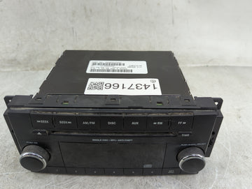 2015 Jeep Patriot Radio AM FM Cd Player Receiver Replacement P/N:P05091195AC SPNP05091195AC Fits OEM Used Auto Parts - Oemus