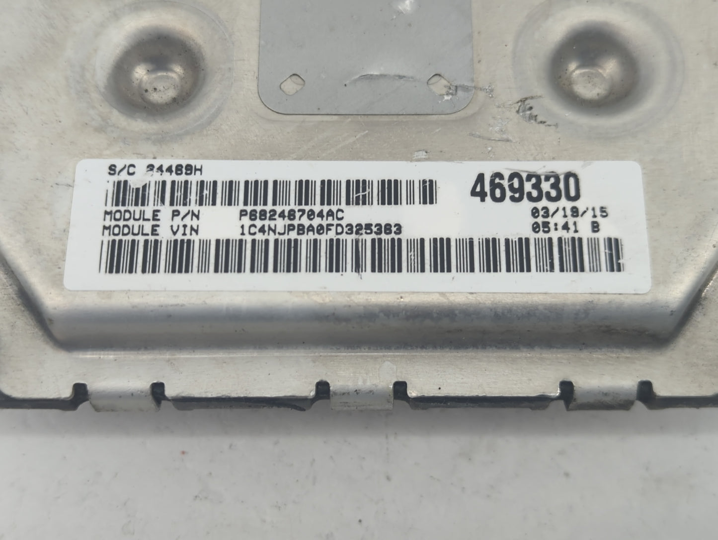 2013-2017 Jeep Patriot PCM Engine Control Computer ECU ECM PCU OEM P/N:P68246704AC P05150941AB Fits Fits 2013 2014 2015 2016