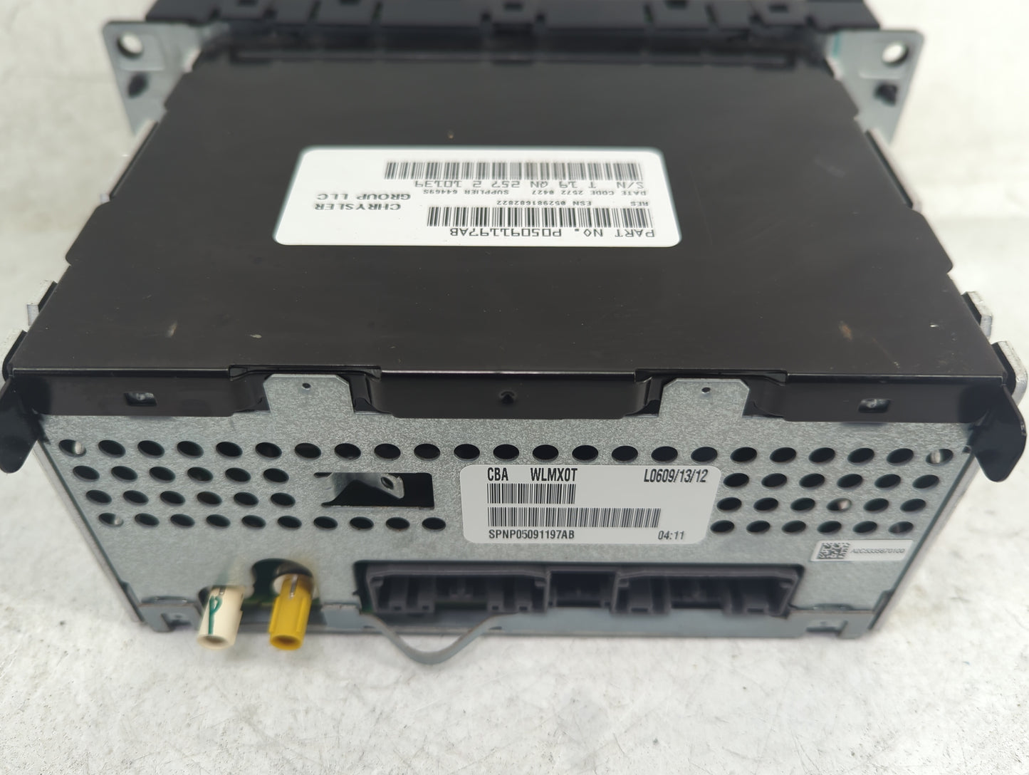 2012-2017 Jeep Patriot Radio AM FM Cd Player Receiver Replacement P/N:P05091197AB 05091197AB Fits OEM Used Auto Parts - Oemu