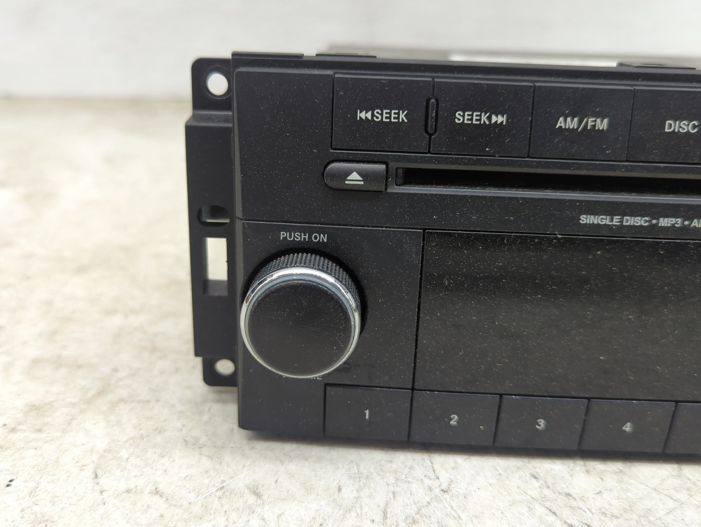 2012-2017 Jeep Patriot Radio AM FM Cd Player Receiver Replacement P/N:P05091195AC P05091195AC Fits OEM Used Auto Parts - Oem