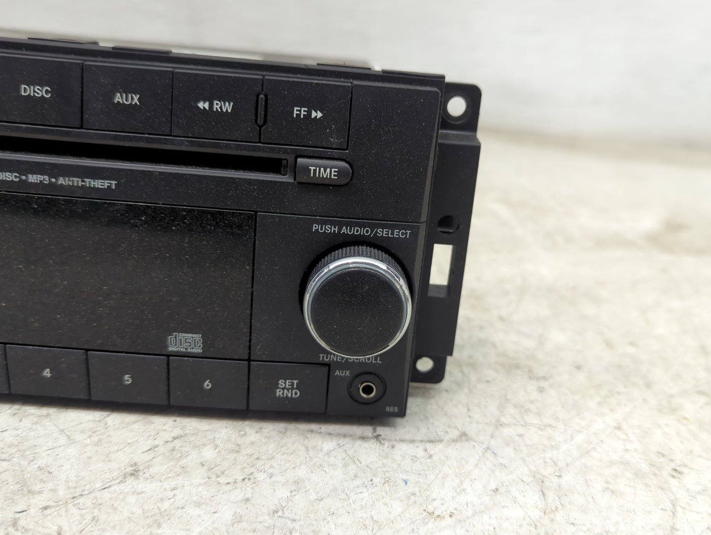 2012-2017 Jeep Patriot Radio AM FM Cd Player Receiver Replacement P/N:P05091195AC P05091195AC Fits OEM Used Auto Parts - Oem