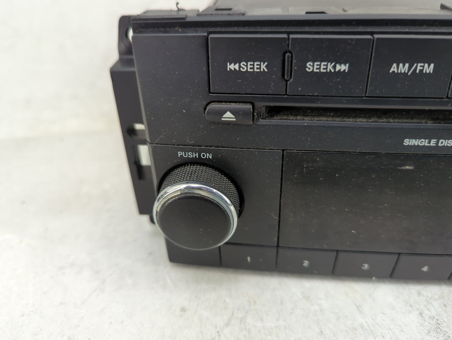 2012-2017 Jeep Patriot Radio AM FM Cd Player Receiver Replacement P/N:P05091195AC XLP7R1 Fits Fits 2012 2013 2014 2015 2016 
