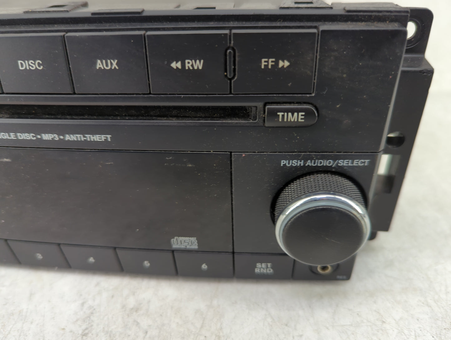 2012-2017 Jeep Patriot Radio AM FM Cd Player Receiver Replacement P/N:P05091195AC XLP7R1 Fits Fits 2012 2013 2014 2015 2016 