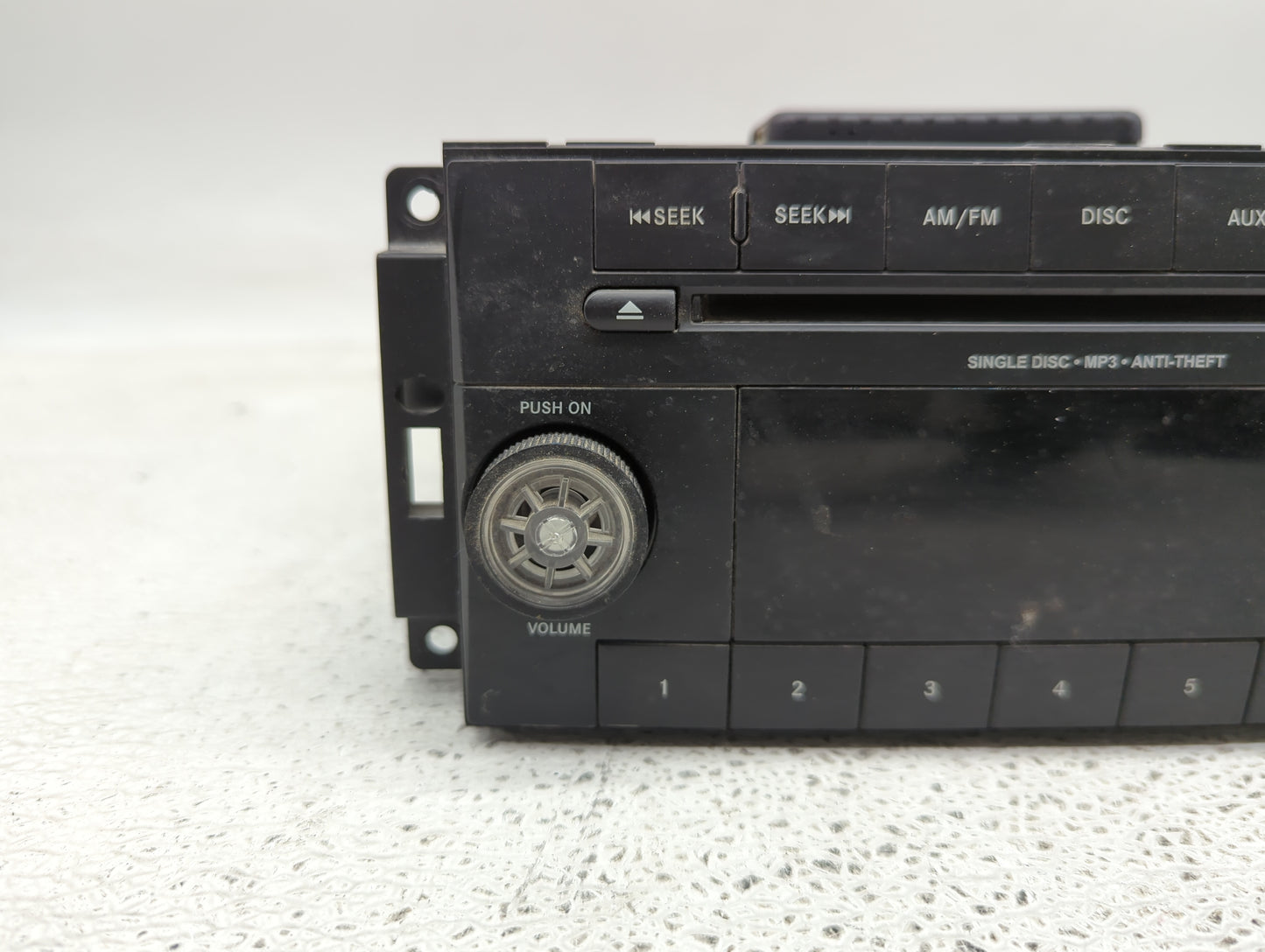 2012-2017 Jeep Patriot Radio AM FM Cd Player Receiver Replacement P/N:P05091195AC Fits Fits 2012 2013 2014 2015 2016 2017 OE