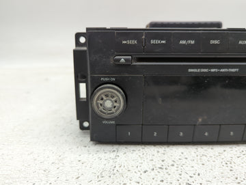 2012-2017 Jeep Patriot Radio AM FM Cd Player Receiver Replacement P/N:P05091195AC Fits Fits 2012 2013 2014 2015 2016 2017 OEM Used Auto Parts