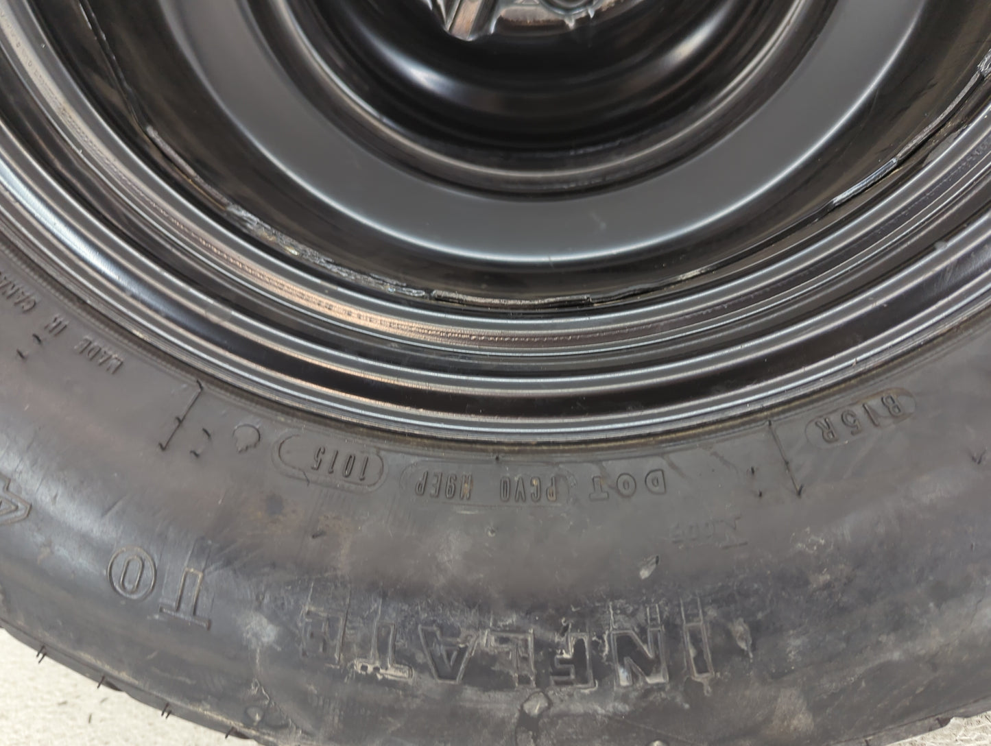 2007-2017 Jeep Patriot Spare Donut Tire Wheel Rim Oem 1486982 - Oemusedautoparts1.com