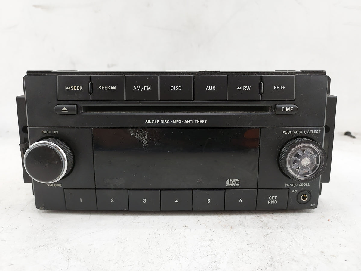 2012-2017 Jeep Patriot Radio AM FM Cd Player Receiver Replacement P/N:P05091195AC SPNP05091195AC Fits OEM Used Auto Parts - 