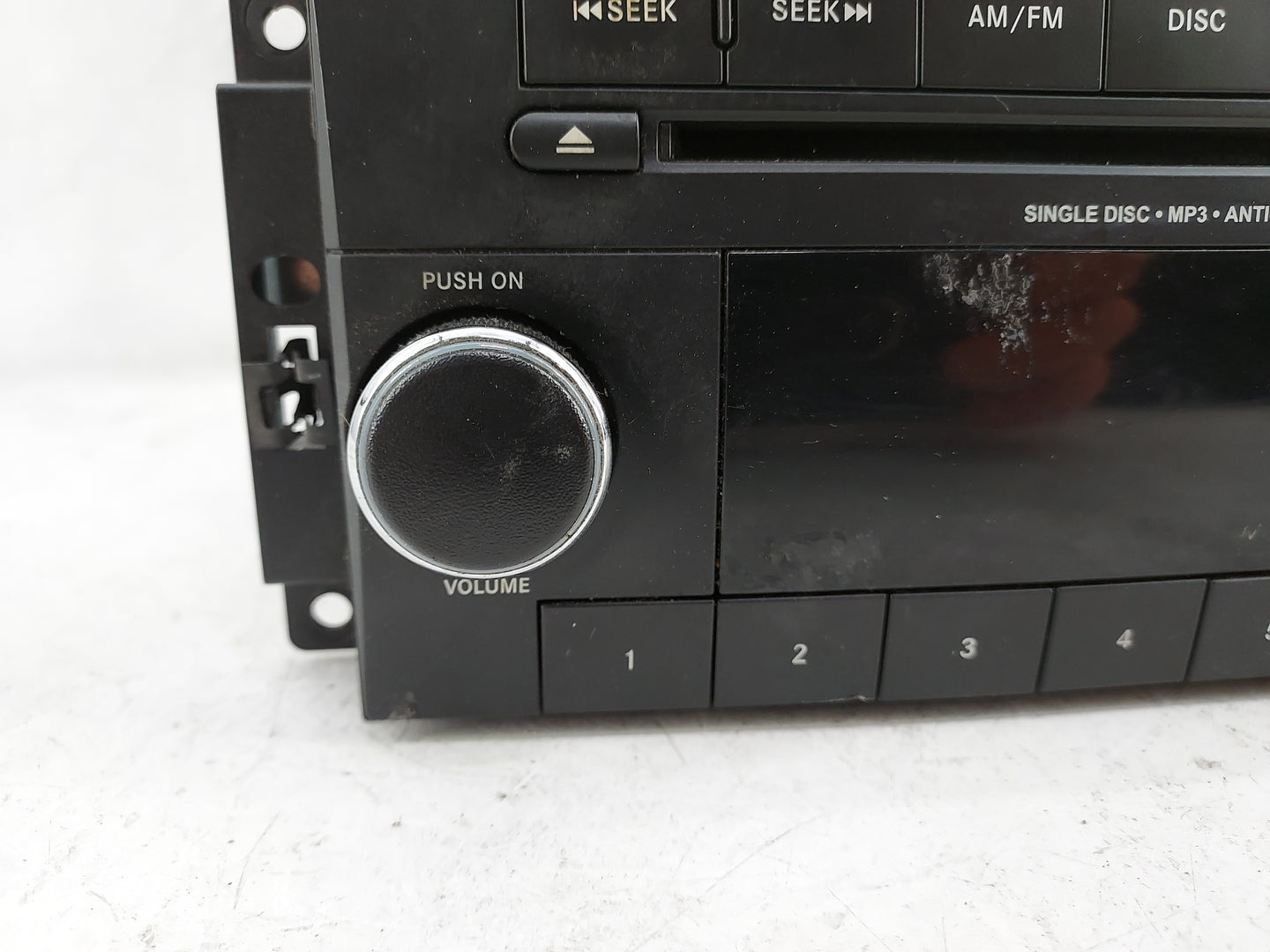 2012-2017 Jeep Patriot Radio AM FM Cd Player Receiver Replacement P/N:P05091195AC SPNP05091195AC Fits OEM Used Auto Parts - 