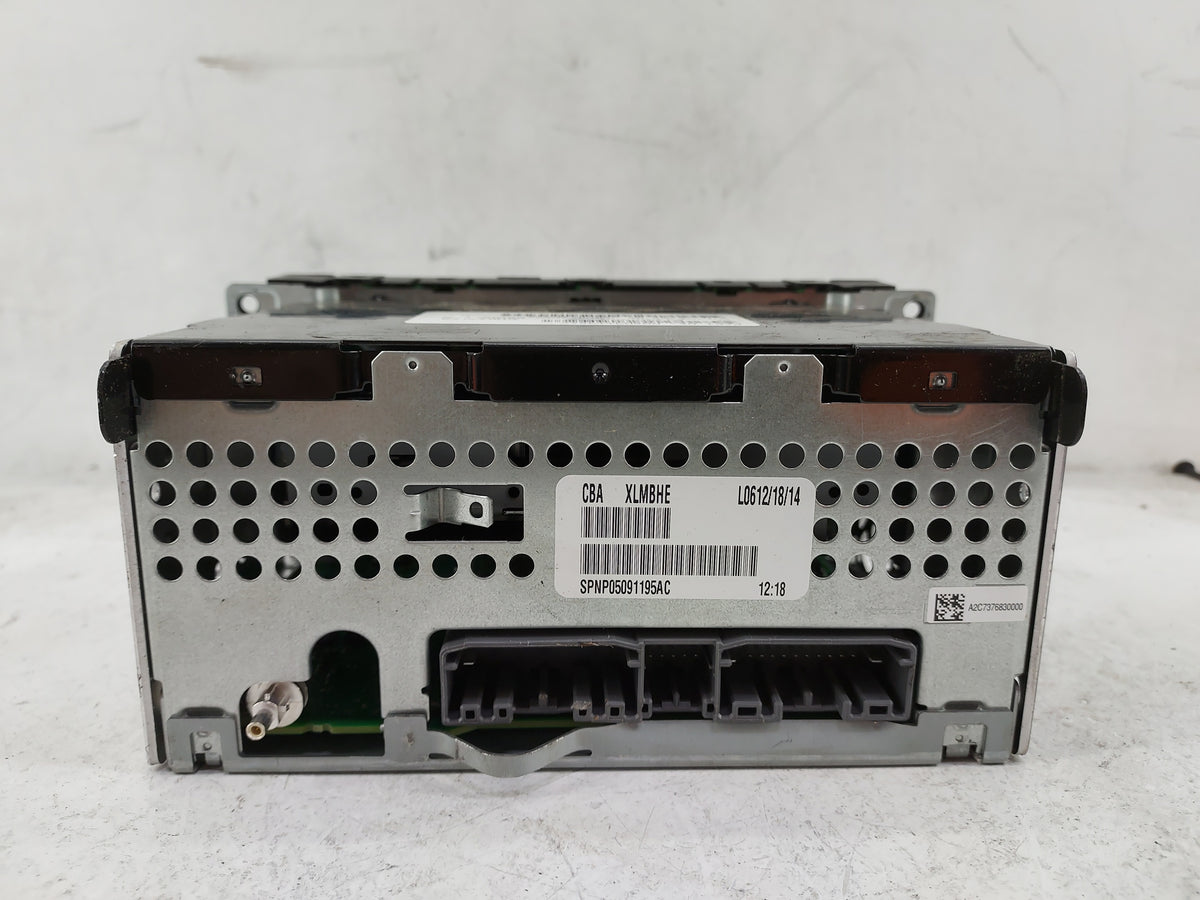 2012-2017 Jeep Patriot Radio AM FM Cd Player Receiver Replacement P/N:P05091195AC SPNP05091195AC Fits OEM Used Auto Parts - 
