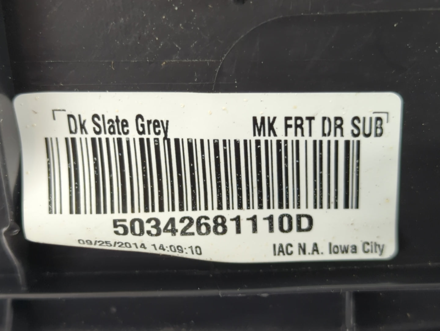 2011-2017 Jeep Patriot Master Power Window Switch Replacement Driver Side Left P/N:04602780AA Fits OEM Used Auto Parts - Oem