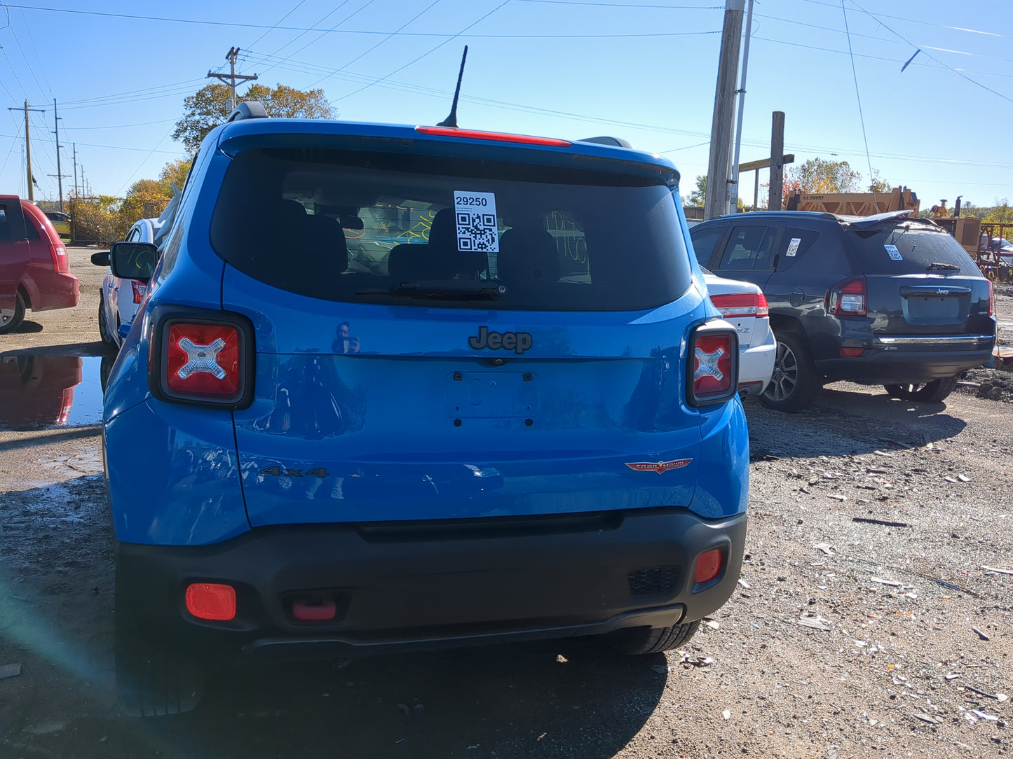2015-2017 Jeep Renegade Trunk/decklid/hatch/tailgate Oem - Oemusedautoparts1.com