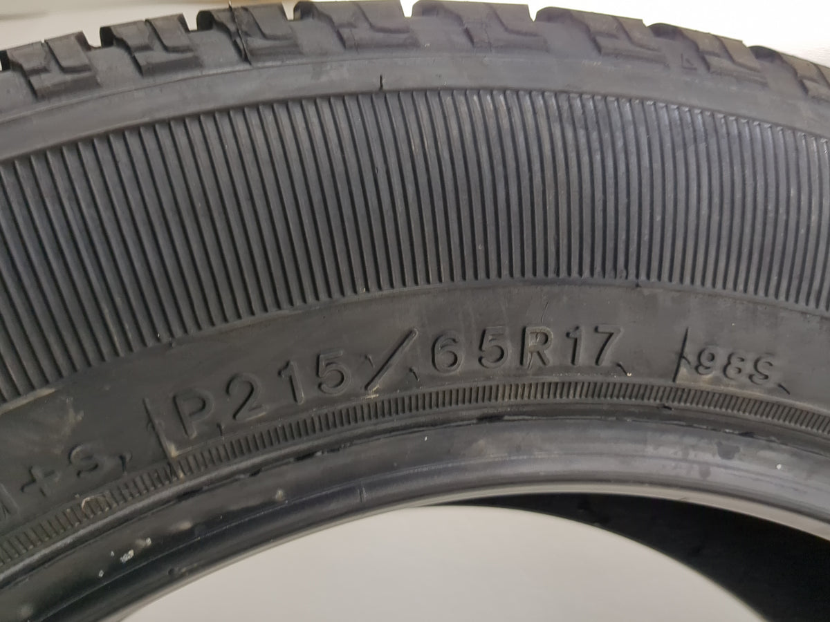 Used Tire 215/65R17 GOODYEAR WRANGLER 98S - Tread Depth 10/32 - Oemusedautoparts1.com