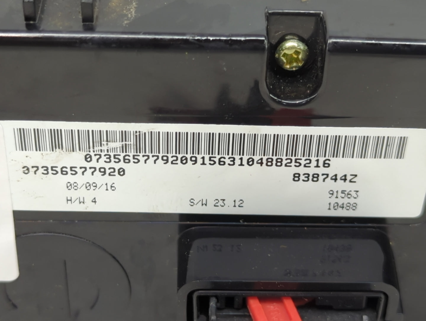 2015-2016 Jeep Renegade Climate Control Module Temperature AC/Heater Replacement P/N:838744Z Fits Fits 2015 2016 OEM Used Au