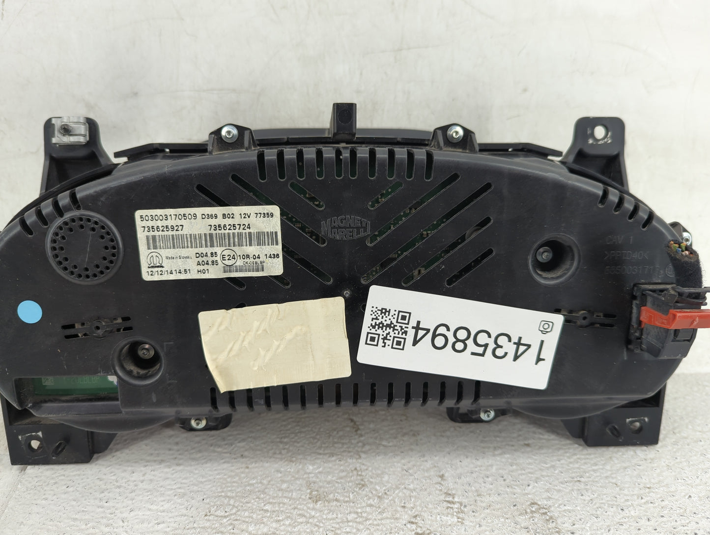 2015 Jeep Renegade Instrument Cluster Speedometer Gauges Fits OEM Used Auto Parts - Oemusedautoparts1.com