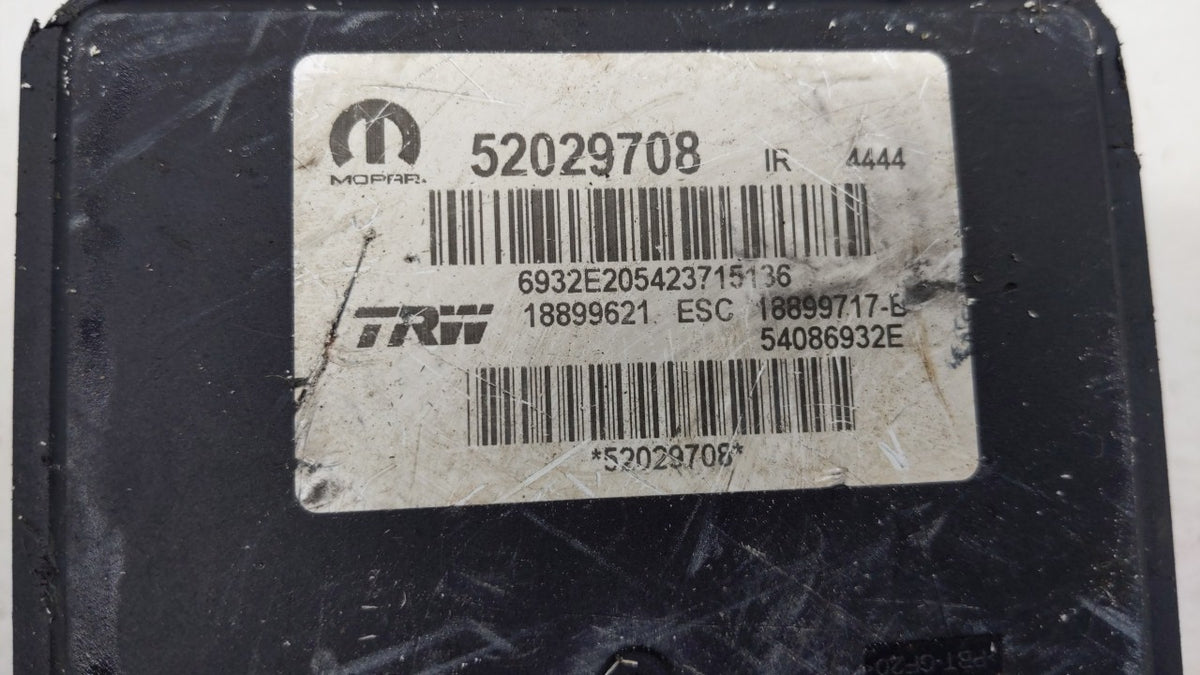 2015-2017 Jeep Renegade Anti-Lock Brake ABS Pump Module Actuator OEM P/N:52022986 52062978, 52079885 Fits Fits 2015 2016 201
