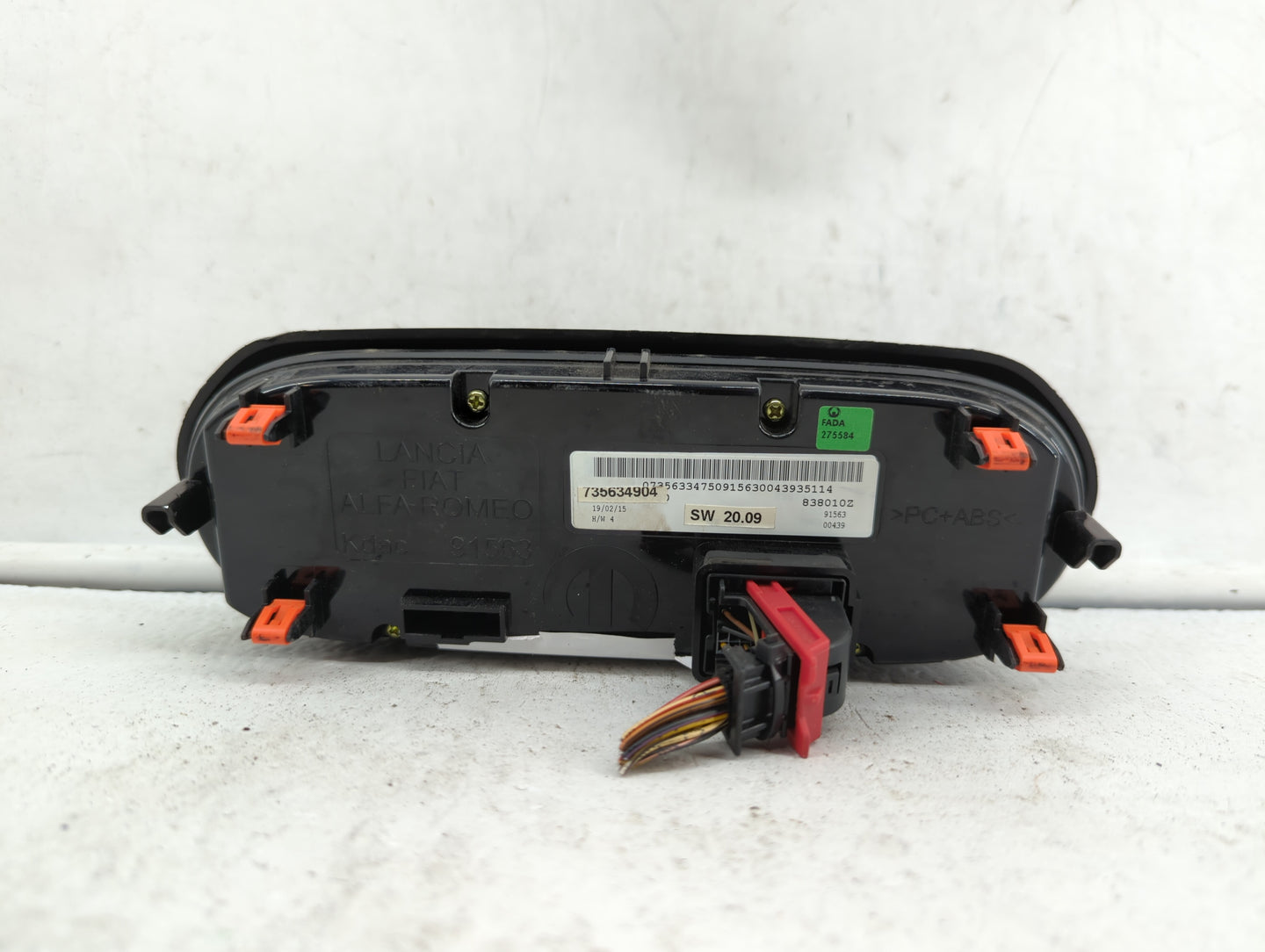 2015-2016 Jeep Renegade Climate Control Module Temperature AC/Heater Replacement P/N:735634904 735637717 Fits Fits 2015 2016