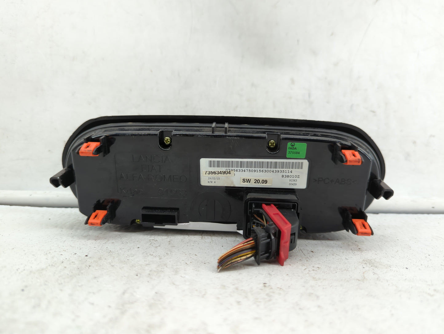 2015-2016 Jeep Renegade Climate Control Module Temperature AC/Heater Replacement P/N:735634904 735637717 Fits Fits 2015 2016