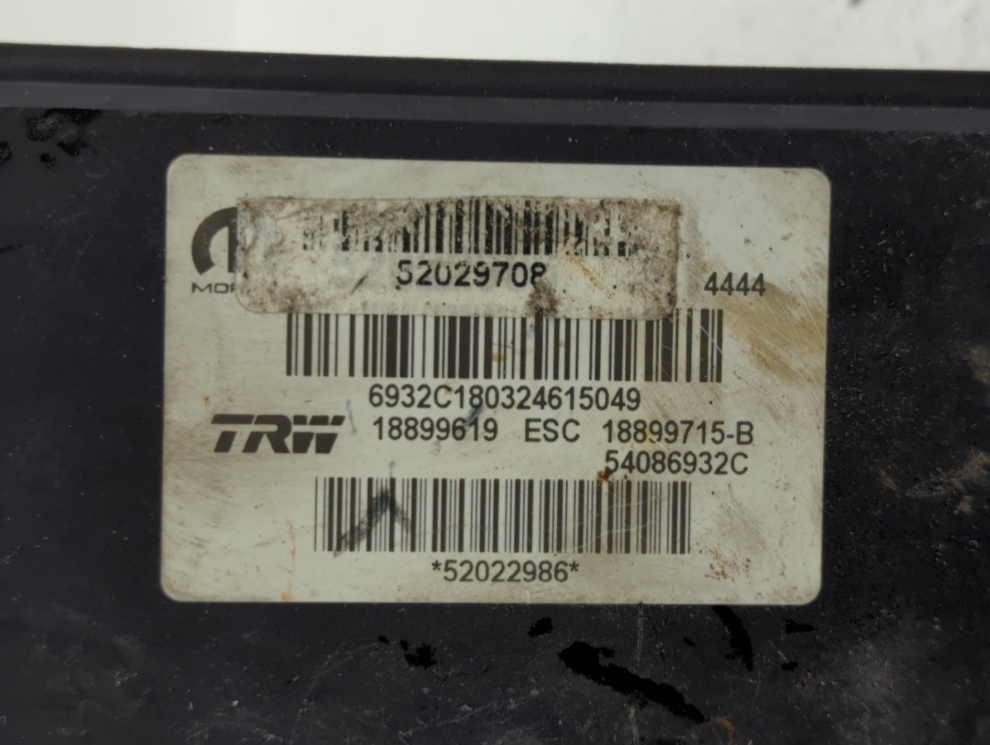 2015-2017 Jeep Renegade ABS Pump Control Module Replacement P/N:52049765 52022986, 52062978, 52079885 Fits Fits 2015 2016 20