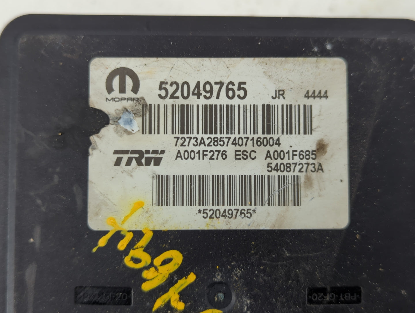 2015-2017 Jeep Renegade ABS Pump Control Module Replacement P/N:52049765 52022986, 52062978, 52079885 Fits Fits 2015 2016 20