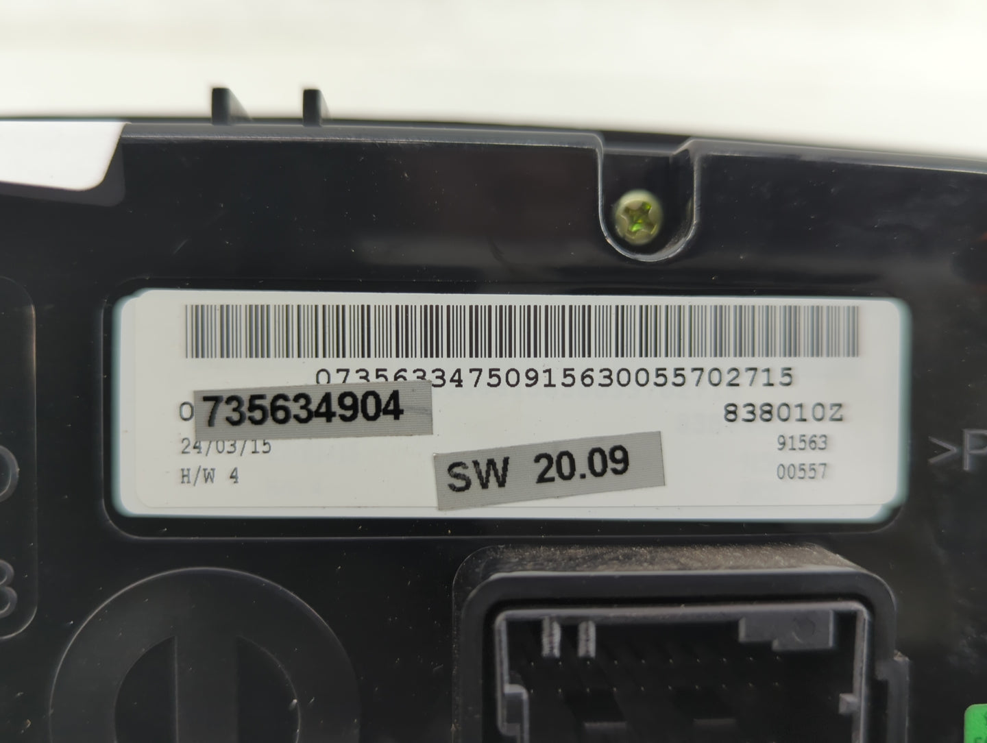 2015-2016 Jeep Renegade Climate Control Module Temperature AC/Heater Replacement P/N:735634904 Fits Fits 2015 2016 OEM Used 