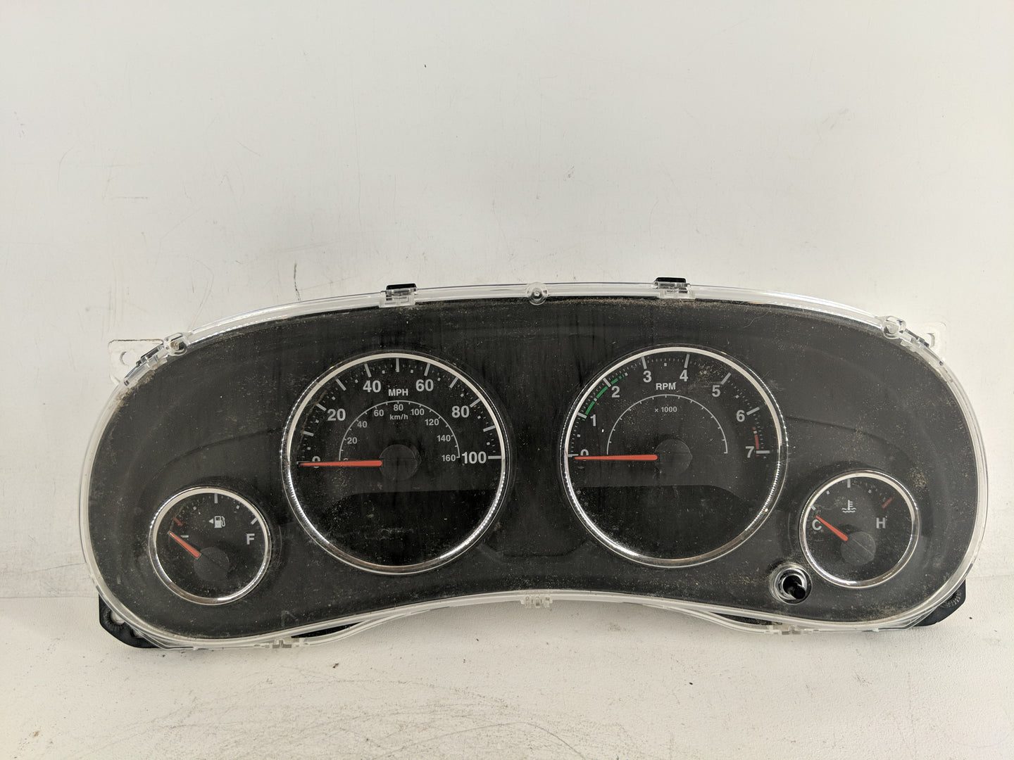 2015-2018 Jeep Wrangler Instrument Cluster Speedometer Gauges P/N:56054392AE Fits Fits 2015 2016 2017 2018 OEM Used Auto Par