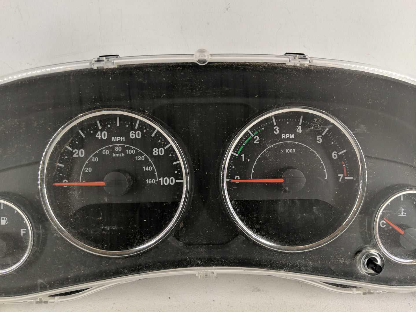 2015-2018 Jeep Wrangler Instrument Cluster Speedometer Gauges P/N:56054392AE Fits Fits 2015 2016 2017 2018 OEM Used Auto Par