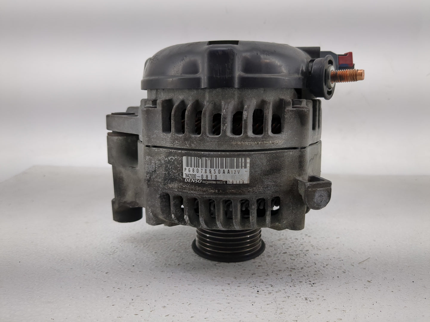 2012-2018 Jeep Wrangler Alternator Replacement Generator Charging Assembly Engine OEM P/N:P68078950AA TN421000-0810 Fits OEM