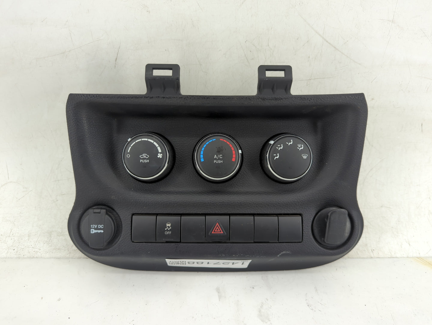 2014-2018 Jeep Wrangler Climate Control Module Temperature AC/Heater Replacement P/N:P68197432AB Fits OEM Used Auto Parts - 