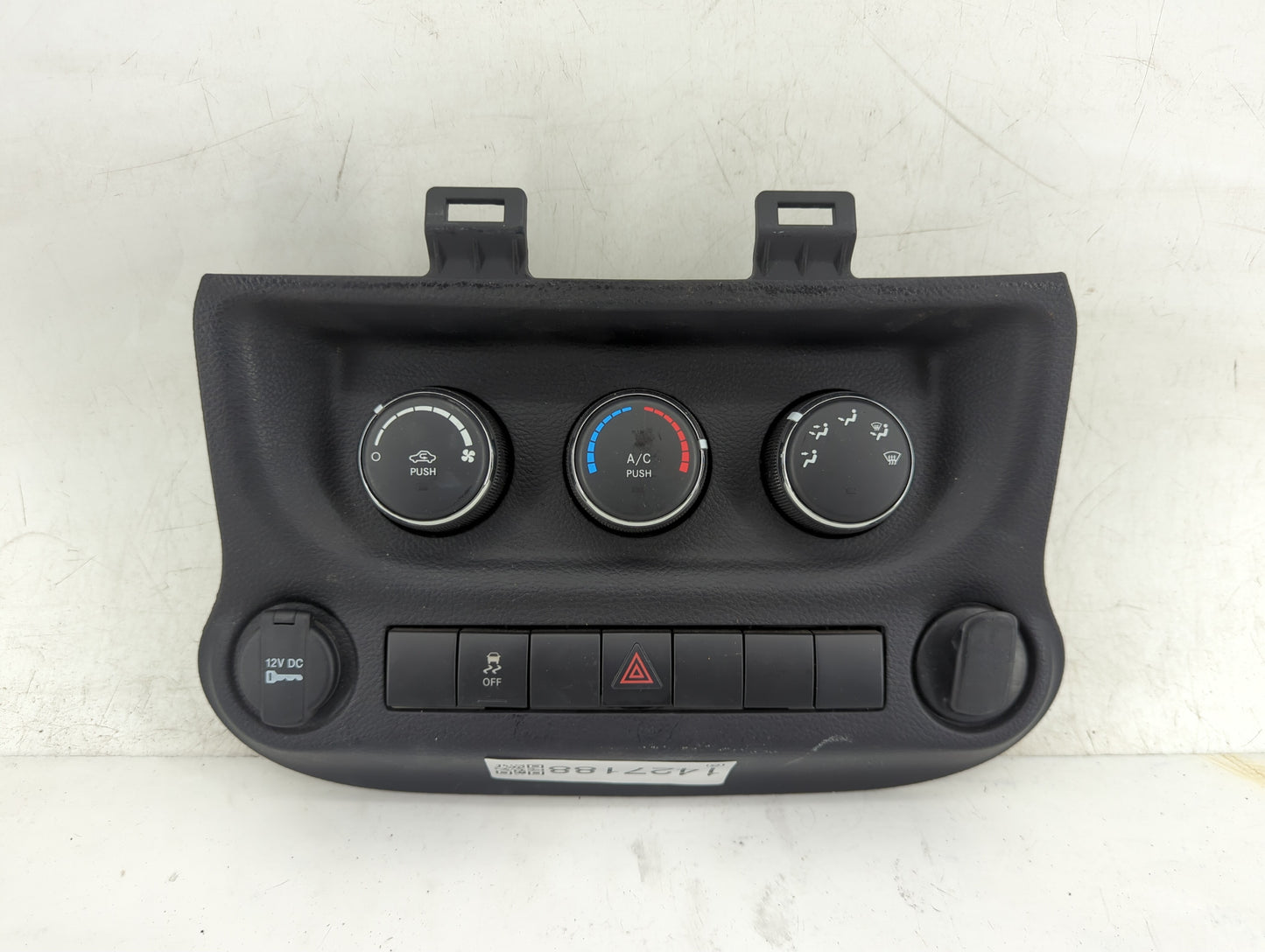 2014-2018 Jeep Wrangler Climate Control Module Temperature AC/Heater Replacement P/N:P68197432AB Fits OEM Used Auto Parts - 