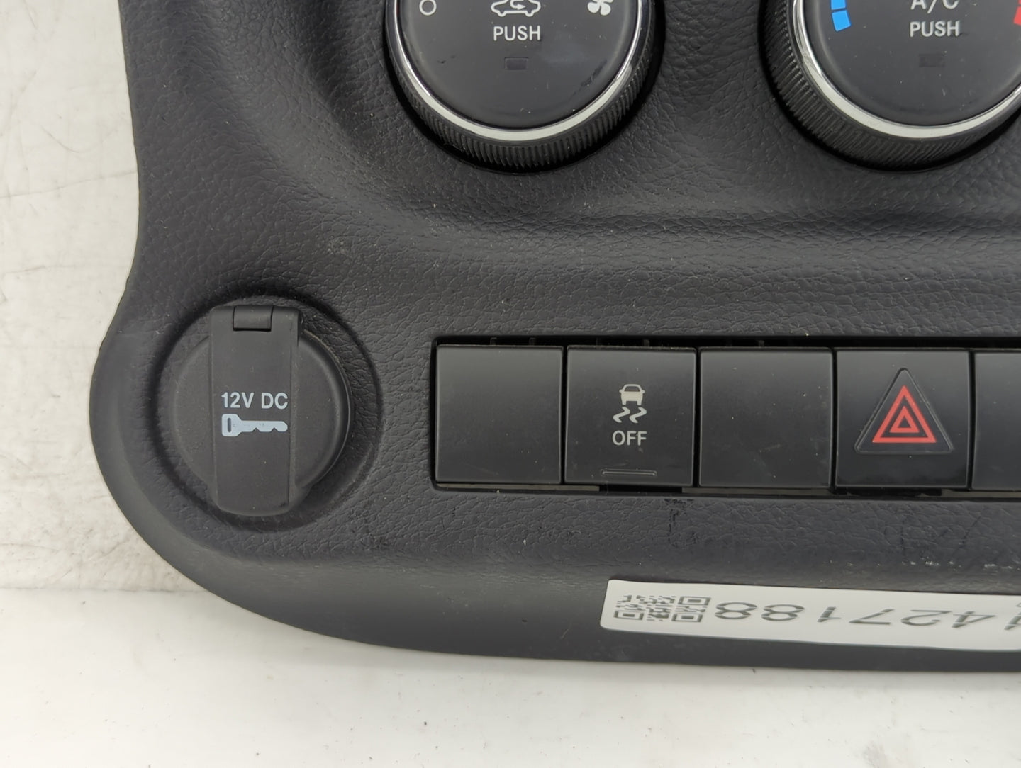 2014-2018 Jeep Wrangler Climate Control Module Temperature AC/Heater Replacement P/N:P68197432AB Fits OEM Used Auto Parts - 