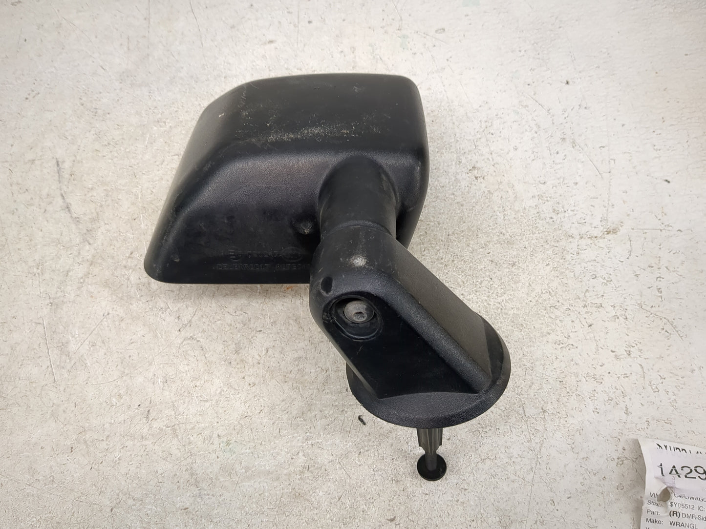 2011-2018 Jeep Wrangler Passenger Side View Mirror - Right Door Mirror OEM Used - Oemusedautoparts1.com