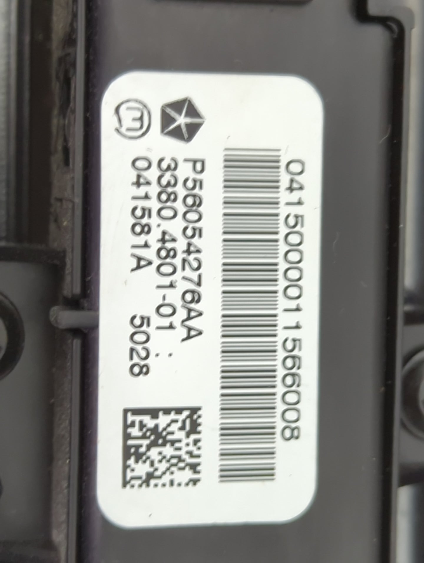 2014-2018 Jeep Wrangler Climate Control Module Temperature AC/Heater Replacement P/N:P56054276AA Fits OEM Used Auto Parts - 