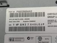 2015 Jeep Wrangler Information Radio Display Screen - Oemusedautoparts1.com