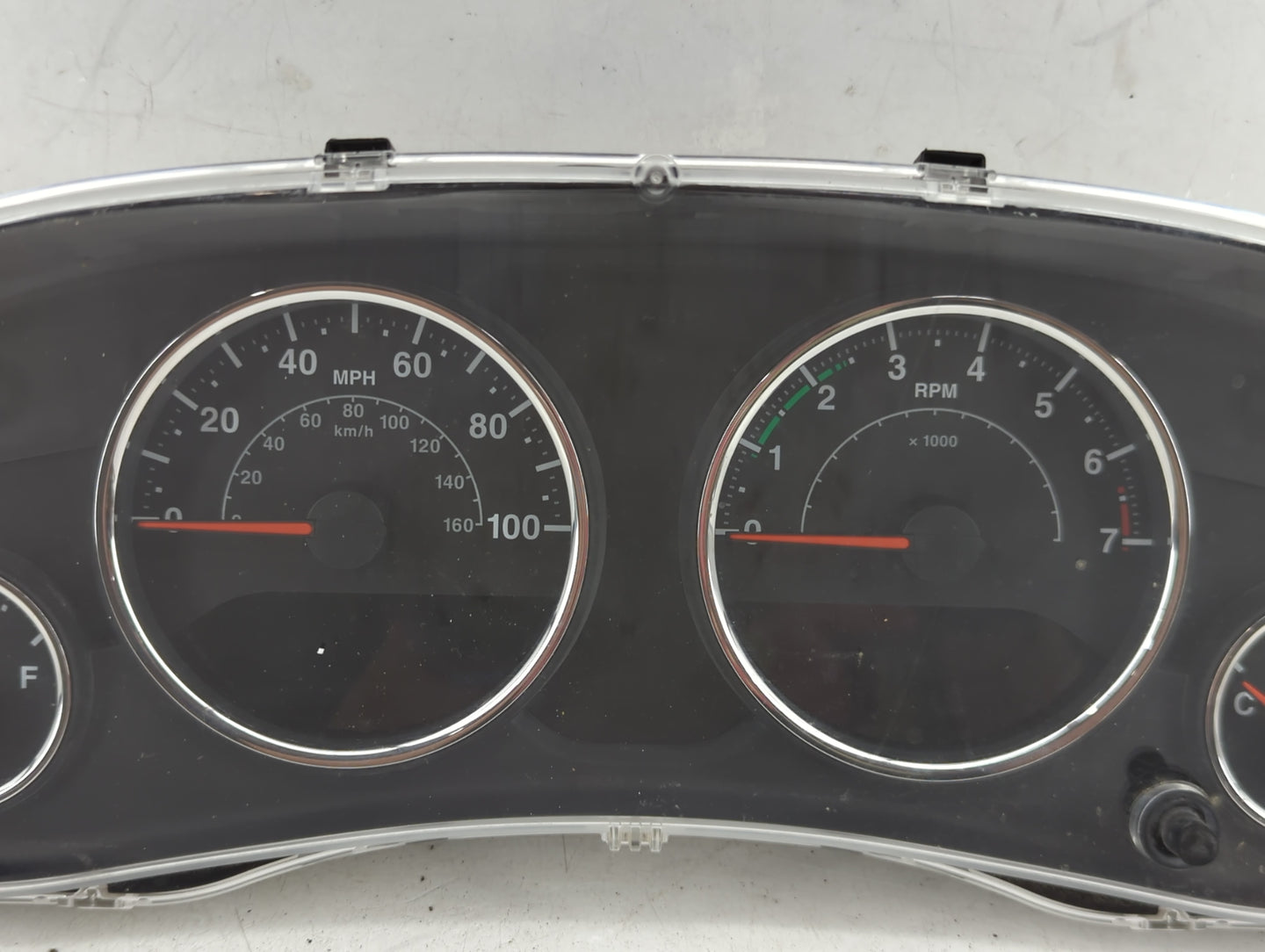 2015-2018 Jeep Wrangler Instrument Cluster Speedometer Gauges P/N:56054392AE CR-0044-002-M0-CE Miles:134K Fits OEM Used Auto