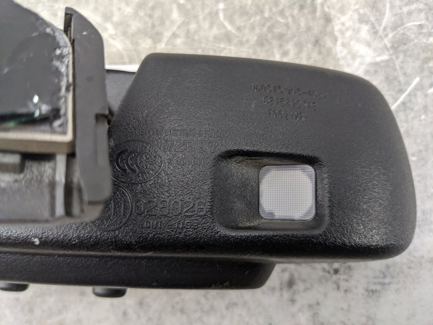 2014-2018 Jeep Wrangler Interior Rear View Mirror Replacement OEM P/N:72657 028026, GNTX-1153 Fits Fits 2014 2015 2016 2017 