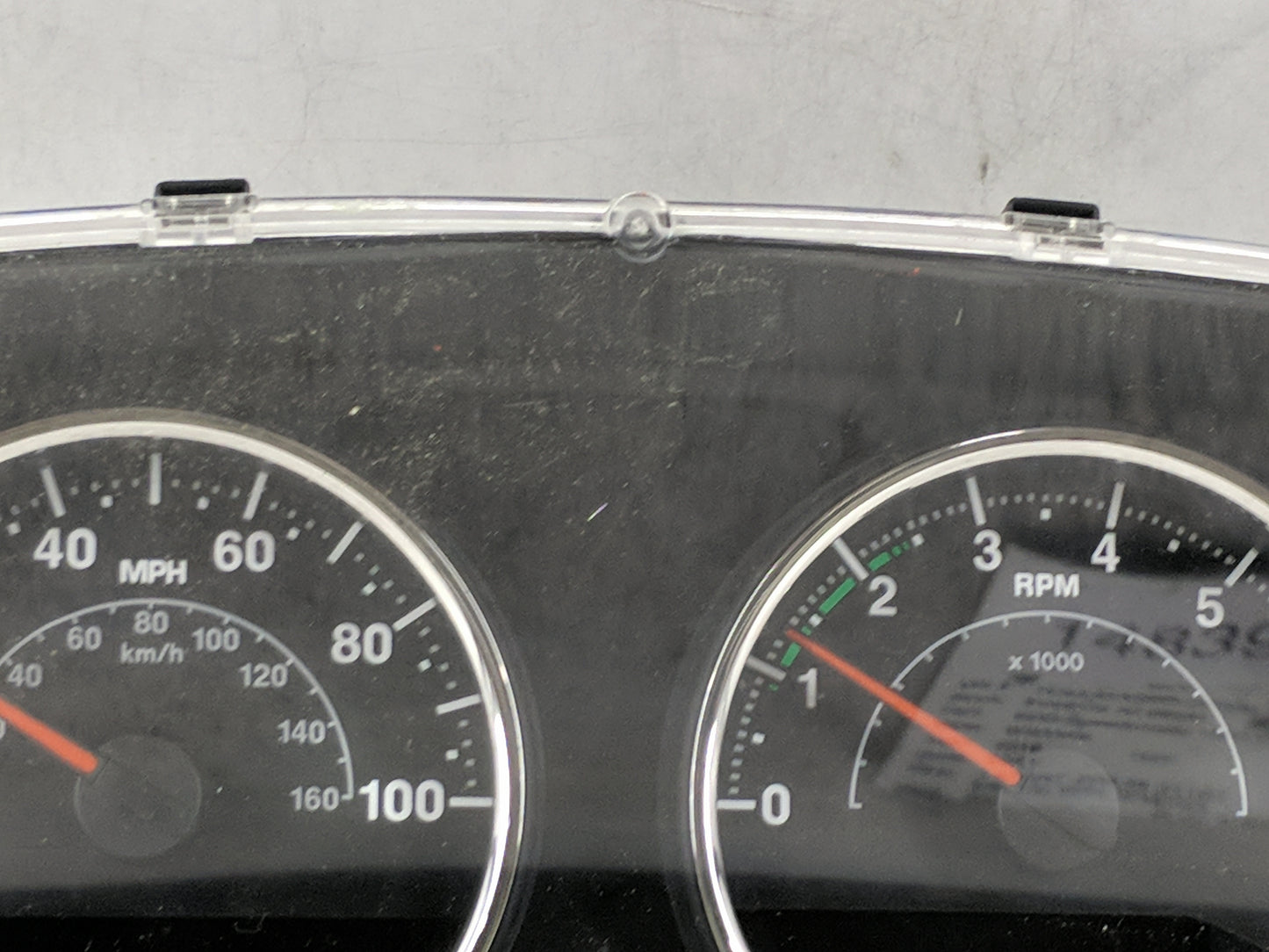 2014-2017 Jeep Wrangler Instrument Cluster Speedometer Gauges P/N:56054393AF CR-0044-003-K0-CFAF Miles: Fits OEM Used Auto P