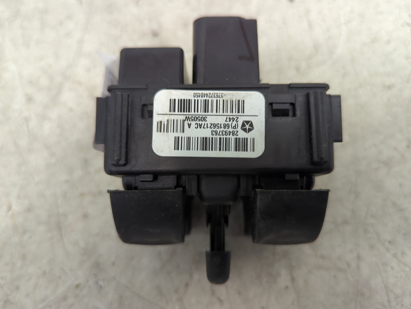 2015 Jeep Wrangler Master Power Window Switch Replacement Driver Side Left P/N:28493763 68156217AC Fits OEM Used Auto Parts 