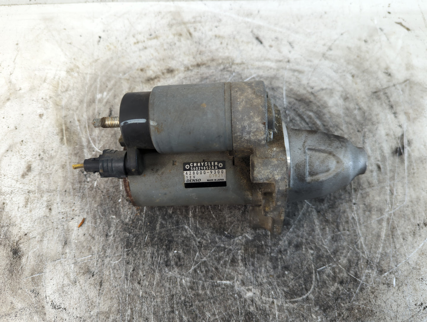2012-2022 Jeep Wrangler Car Starter Motor Solenoid OEM P/N:428000-9300 Fits OEM Used Auto Parts - Oemusedautoparts1.com