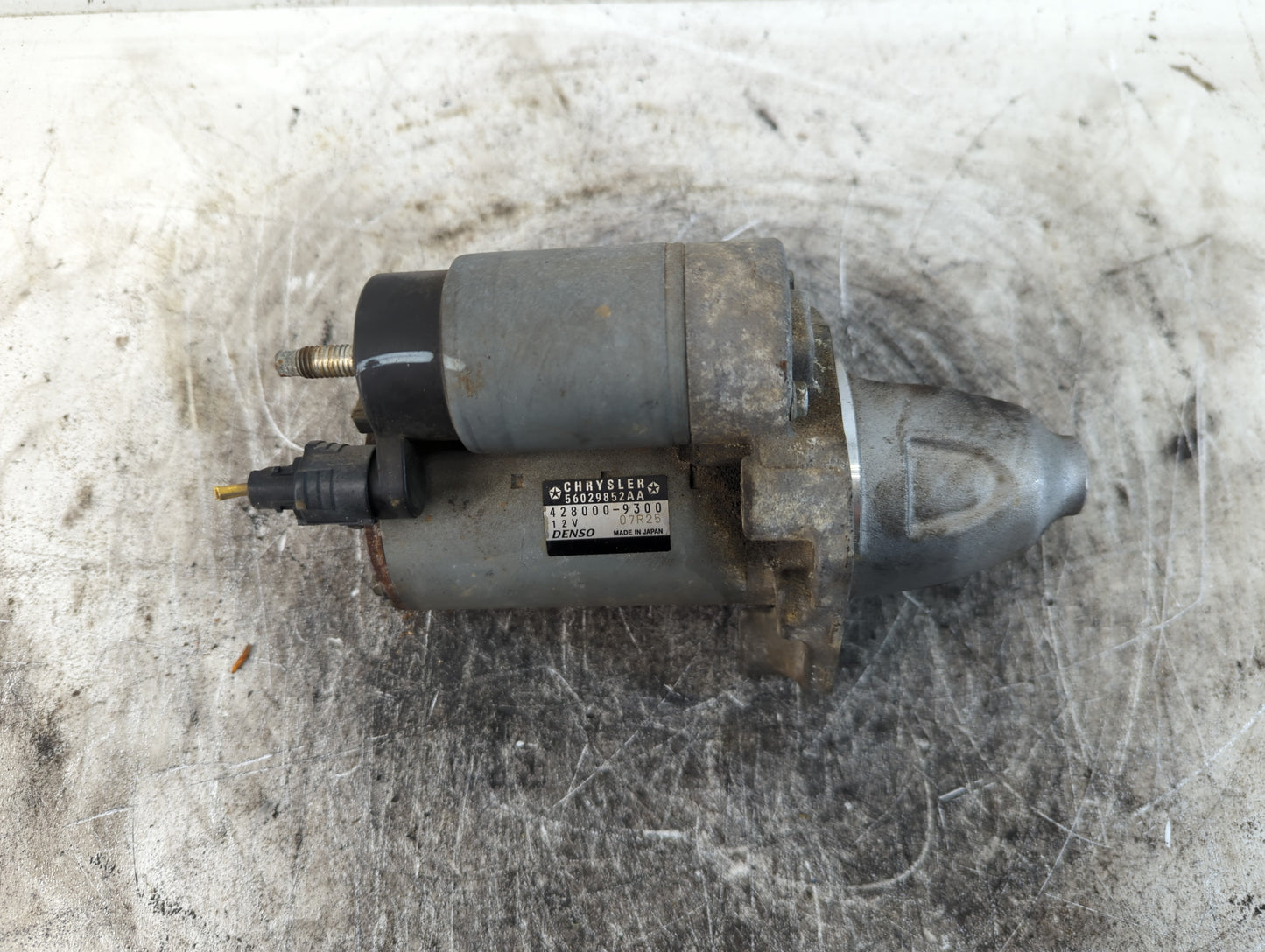 2012-2022 Jeep Wrangler Car Starter Motor Solenoid OEM P/N:428000-9300 Fits OEM Used Auto Parts - Oemusedautoparts1.com