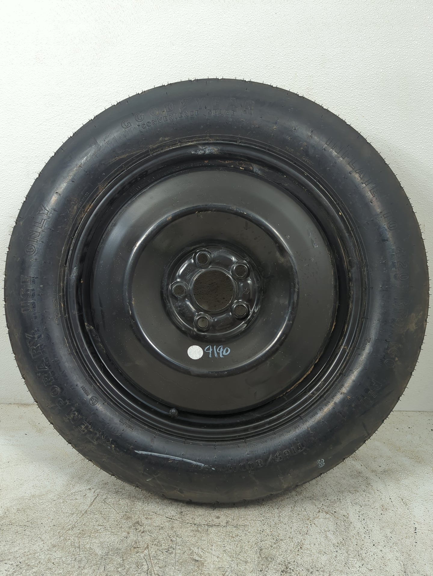 2015 Jeep Cherokee Cherok Spare Donut Tire Wheel Rim Oem - Oemusedautoparts1.com